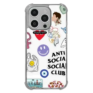 AKAM AMCWTA15PRO-GOOD VIBES10 Cover For Apple iPhone 15 Pro