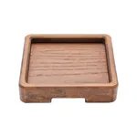 سینی وایت پلیت مدل WOODENABBA کد 6266