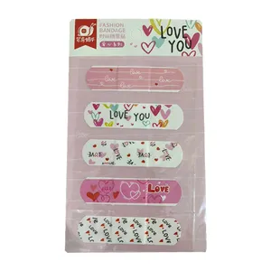 چسب زخم فانتزی مدل Love بسته 5 عددی