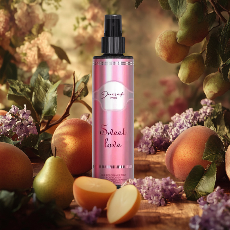 بادی اسپلش زنانه ژک ساف مدل Sweet Love حجم 200 میلی لیتر