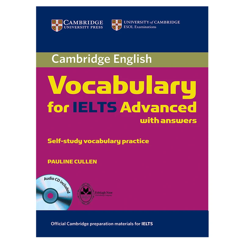 کتاب Vocabulary For Ielts Advanced اثر Pauline Cullen انتشارات اشتیاق نور