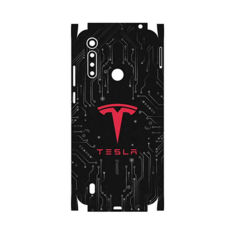 برچسب پوششی ماهوت مدل TESLA-Motors-FullSkin مناسب برای گوشی موبایل موتورولا Moto G8 Power Lite