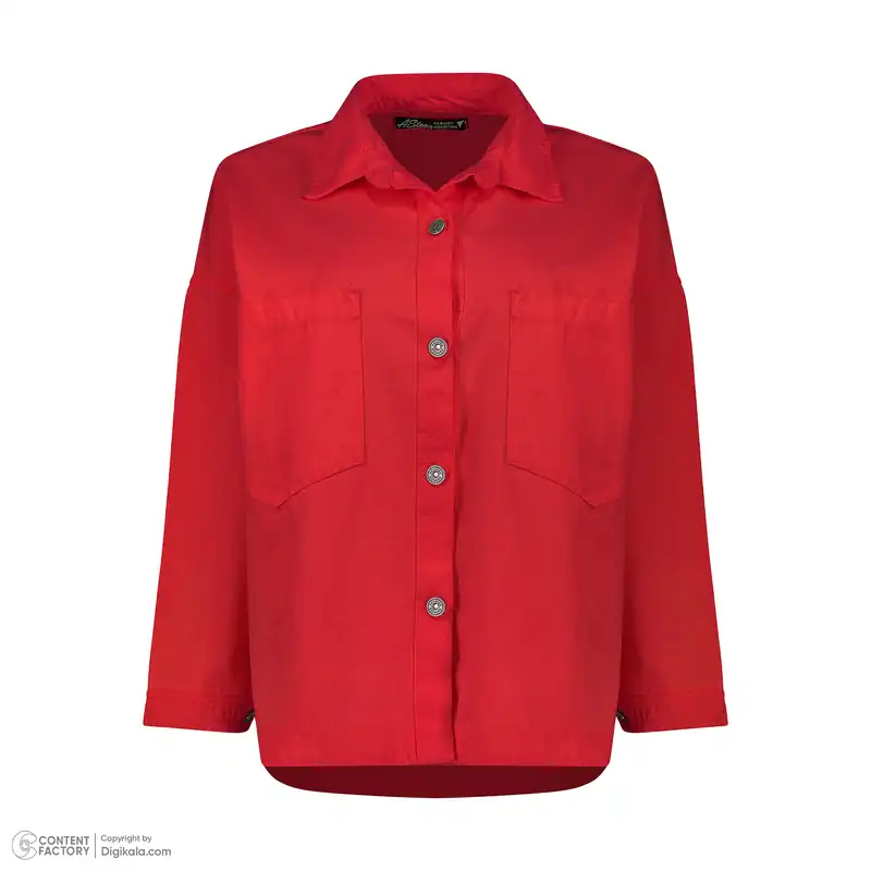 شکت زنانه مون سا مدل 362 رنگ قرمز