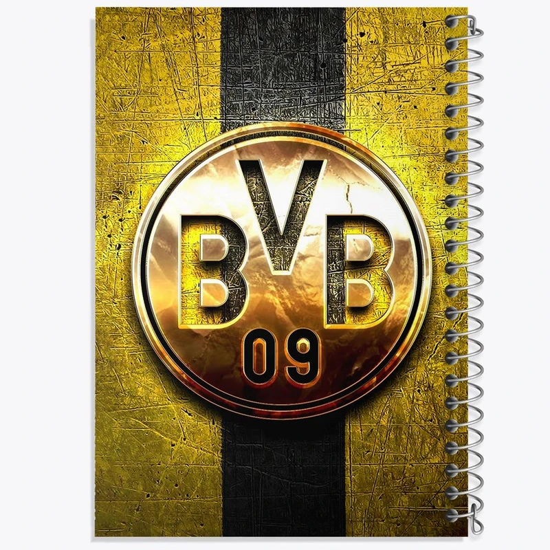 دفتر مشق 50 برگ خندالو مدل باشگاه دورتموند کد 27447