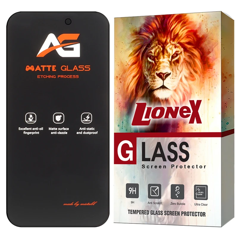 محافظ صفحه نمایش لایونکس مدل FMATL مناسب برای گوشی موبایل اپل iPhone 14 Pro Max