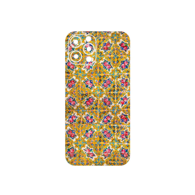 برچسب پوششی ماهوت مدل Iran Tile 15 مناسب برای گوشی موبایل اپل iPhone 12 Pro Max