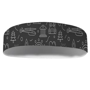 هدبند ورزشی آی تمر مدل فانتزی کد 365