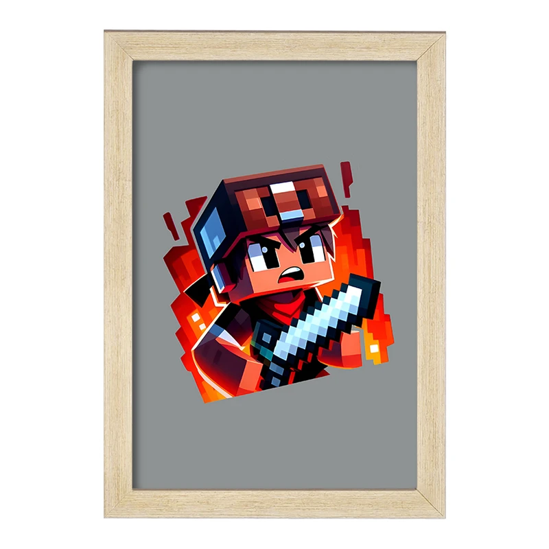 تابلو خندالو مدل ماینکرافت (Minecraft) کد F12062