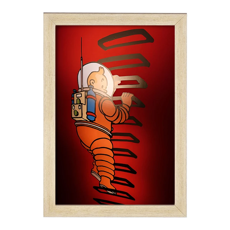 تابلو خندالو مدل تن تن کد F10334