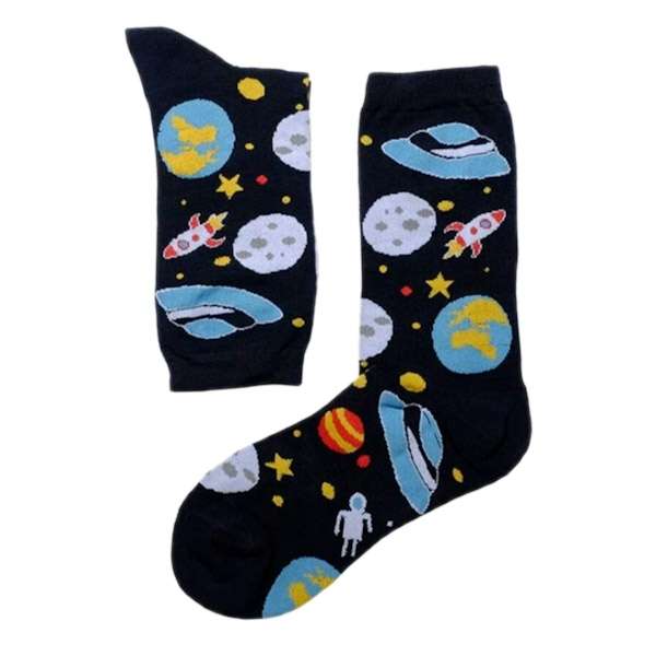 جوراب مدل فانتزی ادیسه فضایی