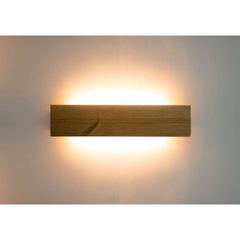 چراغ دیواری مدل ترمو چوبی کد VV-402