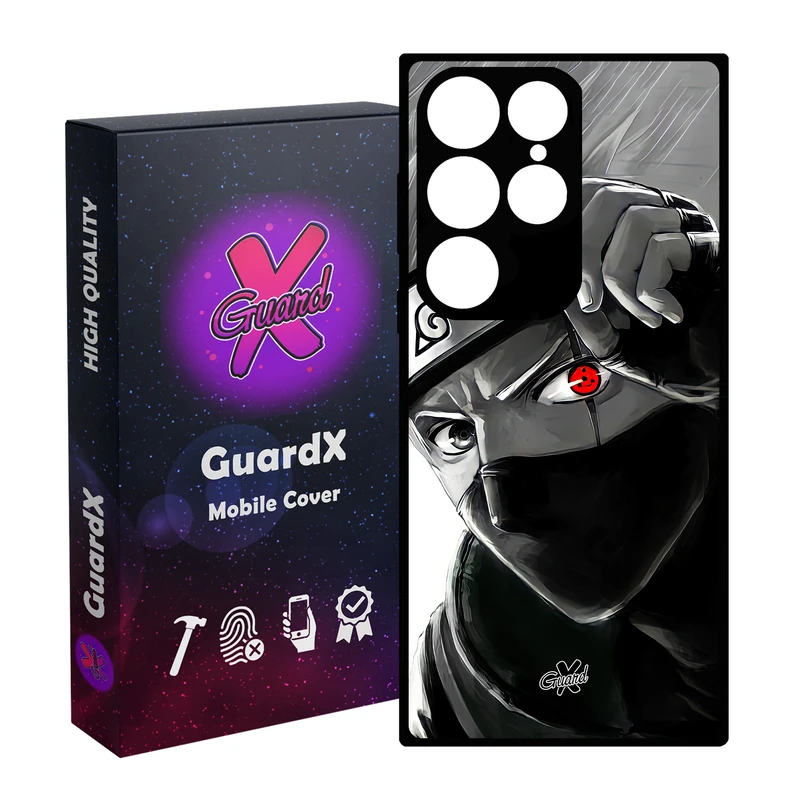 کاور گارد ایکس طرح Kakashi Anime مدل Glass10588 مناسب برای گوشی موبایل سامسونگ Galaxy S24 Ultra
