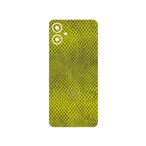 MAHOOT Yellow Snake Skin Cover Sticker for Samsung Galaxy A06