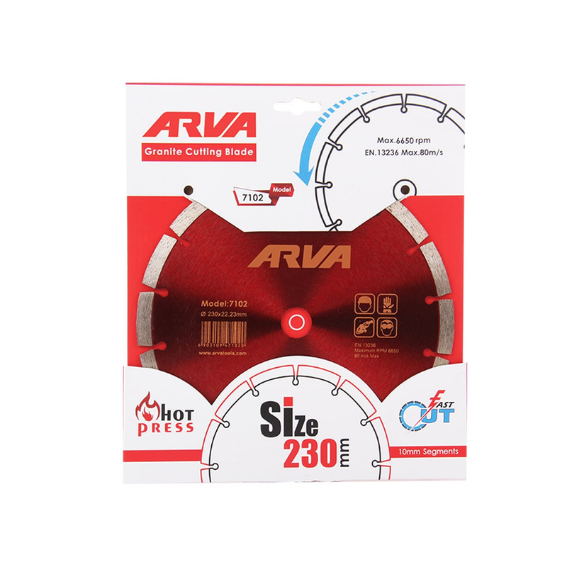 صفحه گرانیت بر آروا کد 7102 سایز 230 میلیمتری 