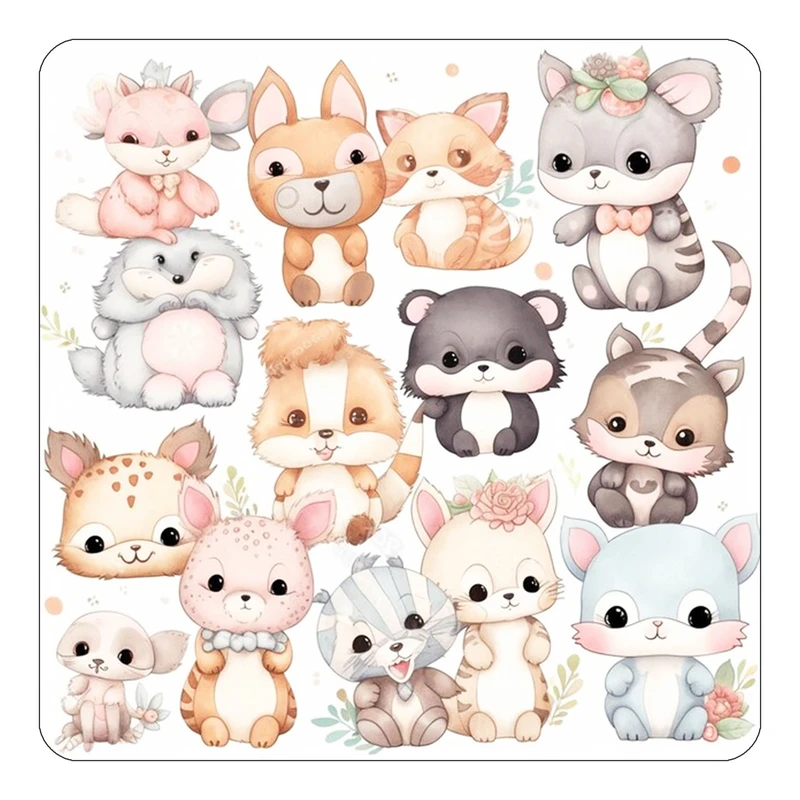 مگنت کاکتی طرح حیوانات کارتونی مدل mp28552