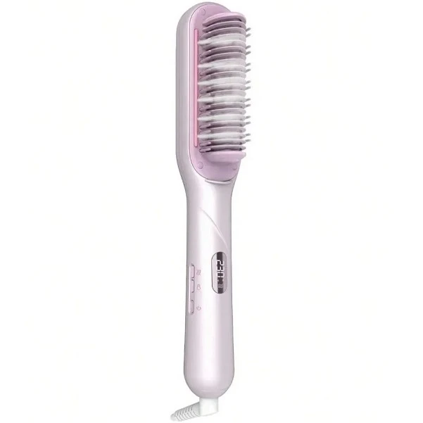 برس حرارتی بخاردار شیگلم مدل Hydra Shot Steam straightening brush Pro وزن 775 گرم با مخزن بخار داخلی و سیستم یون‌ساز