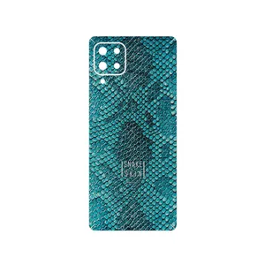 MAHOOT Blue Snake Skin Cover Sticker for Samsung Galaxy M62