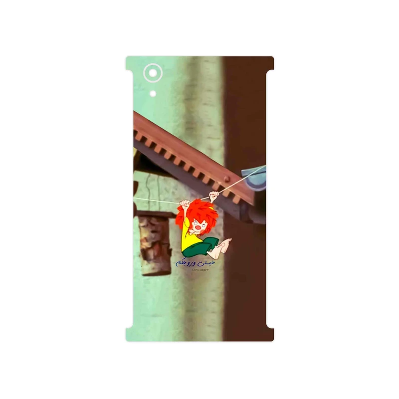 برچسب پوششی ماهوت مدل Meister Eder und sein Pumuckl مناسب برای گوشی موبایل سونی Xperia XA1 Plus