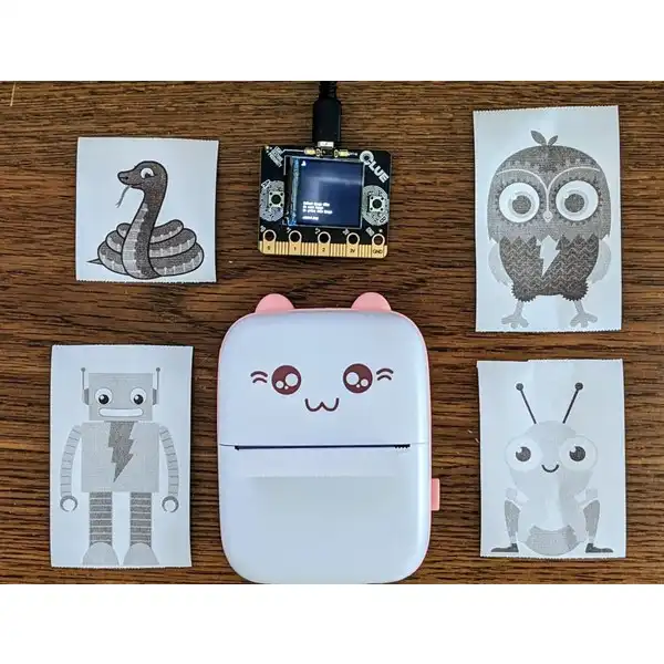 پرینتر حرارتی مدل پرتابل Blue