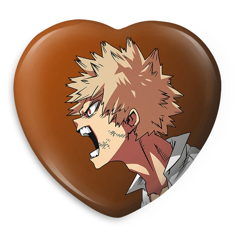 پیکسل خندالو طرح باکوگو کاتسوکی انیمه آکادمی قهرمان من مدل قلبی کد 11556