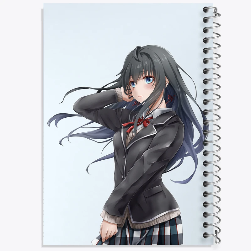 دفتر مشق 100 برگ خندالو طرح یوکینو جوانی کمدی رومانتیک من کد 32540