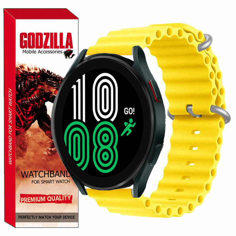 بند گودزیلا مدل OCEAN مناسب برای ساعت هوشمند سامسونگ Galaxy Watch4 44mm