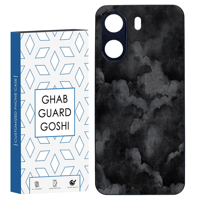 کاور قاب گارد گوشی طرح ابر کد TPU-194 مناسب برای گوشی موبایل شیائومی REDMI 13C / POCO C65