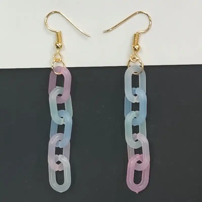 گوشواره زنانه مدل پاستیلی 3010