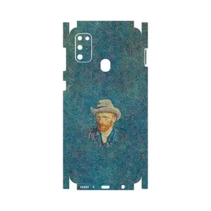 MAHOOT Self portrait with a gray felt hat-FullSkin Cover Sticker for Samsung Galaxy M21