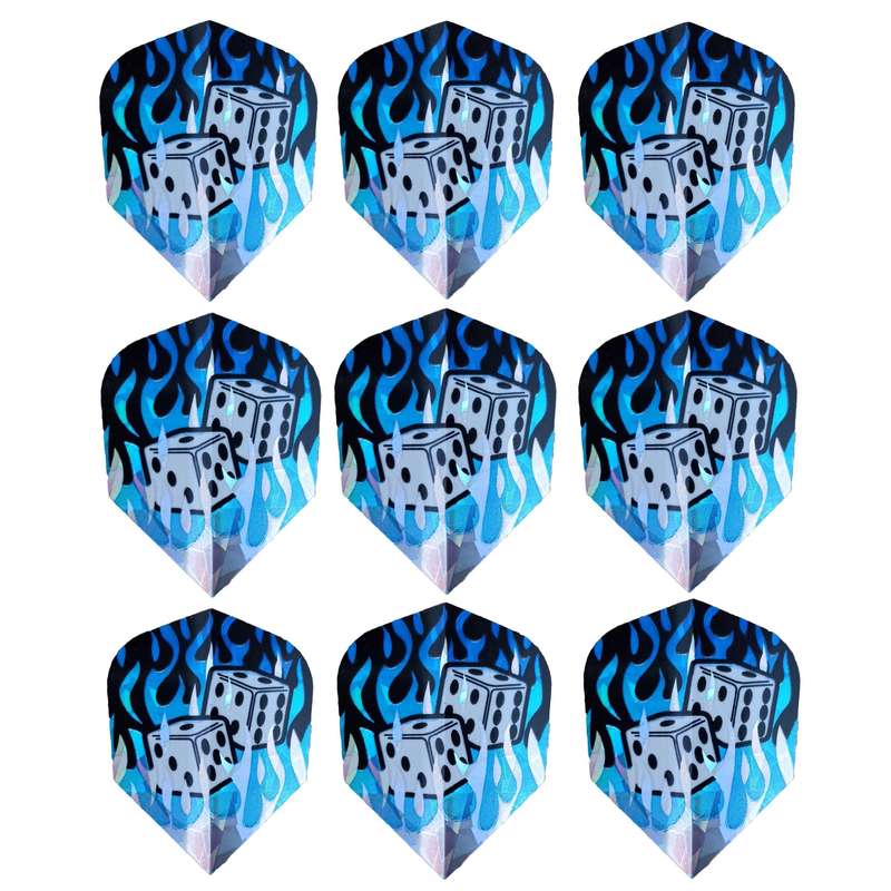 پر یدک دارت هاروس مدل HOLOGRAM بسته 9 عددی پر یدک دارت هاروس مدل HOLOGRAM بسته 9 عددی