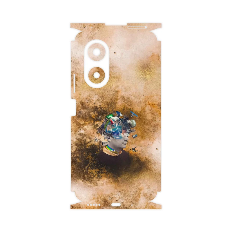 برچسب پوششی ماهوت مدل Collage of surreal Portrait of Men-FullSkin مناسب برای گوشی موبایل هوآوی Nova 9 SE