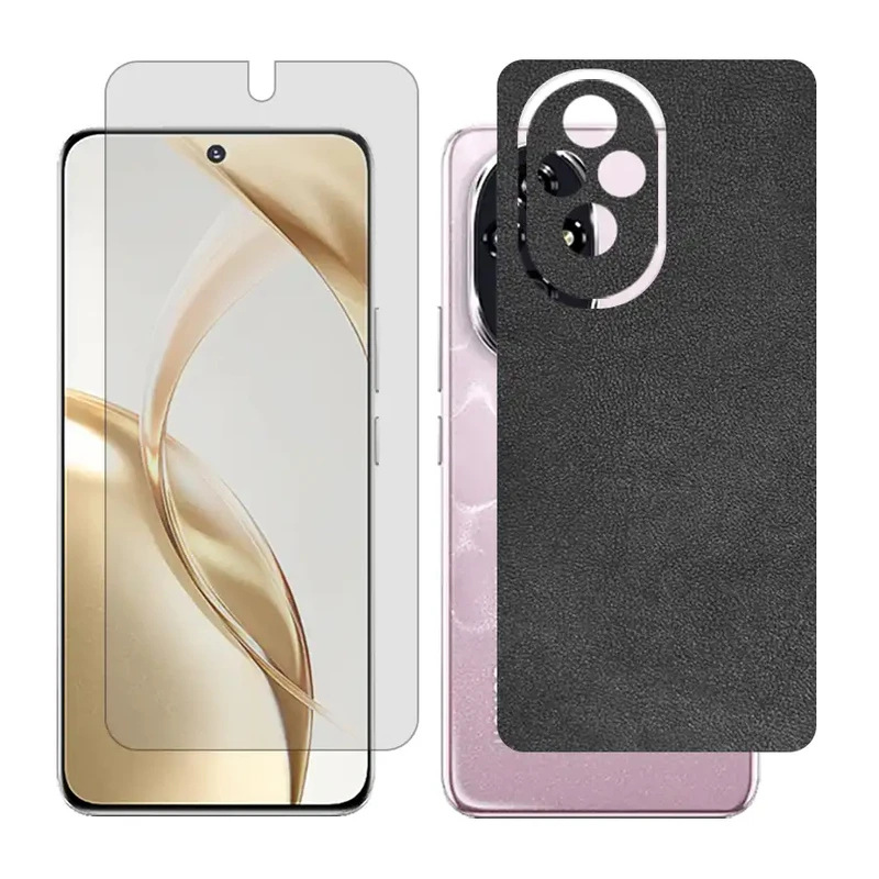 محافظ صفحه نمایش مات گلس مدل Together مناسب برای گوشی موبایل آنر 200 / Honor 200 به همراه برچسب پوششی پشت گوشی
