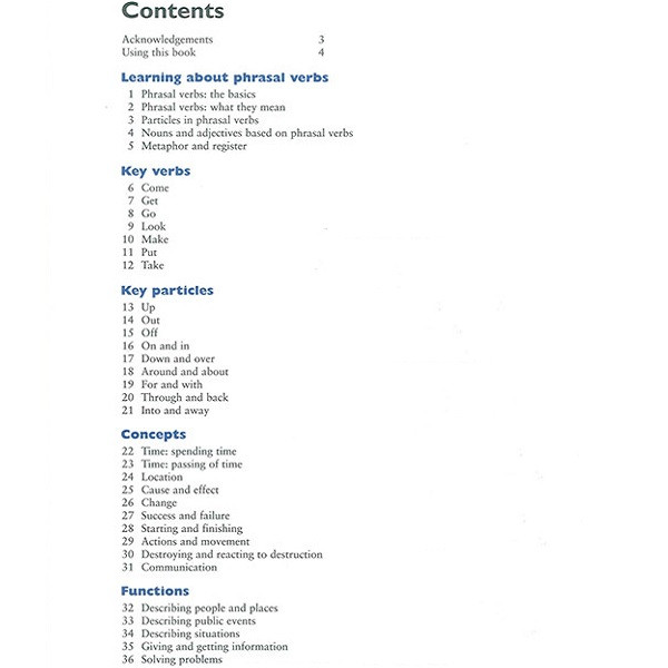 کتاب English Phrasal Verbs In Use Third Edition اثر Michael McCarthy and Felicity ODell انتشارات Cambridge 2 جلدی