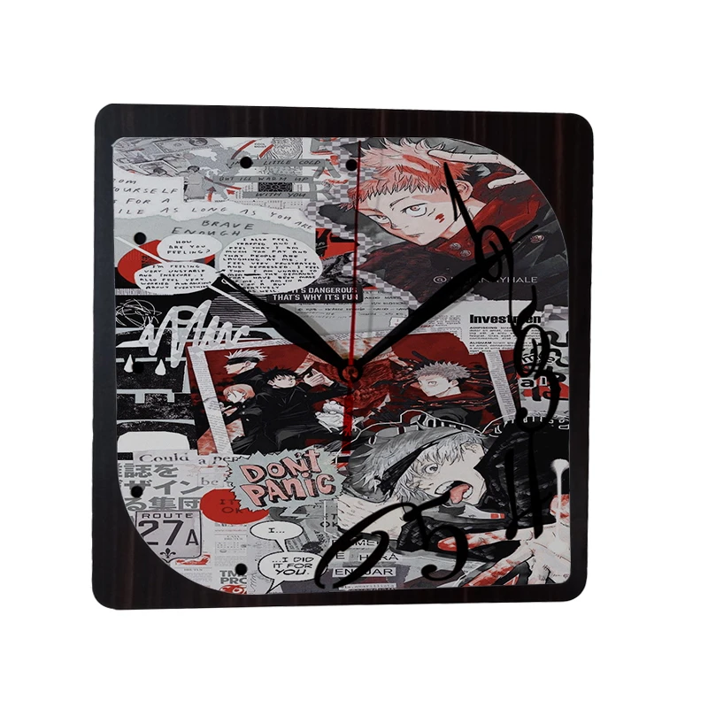 ساعت دیواری طرح انیمه جوجوتسو کایسن کد tj2