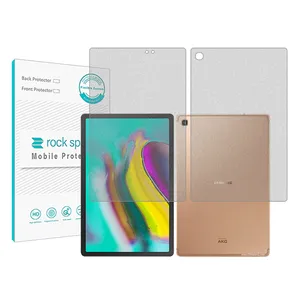 Rockspace model HyMTT screen protector suitable for Samsung Galaxy Tab S5e tablet along with tablet back protector