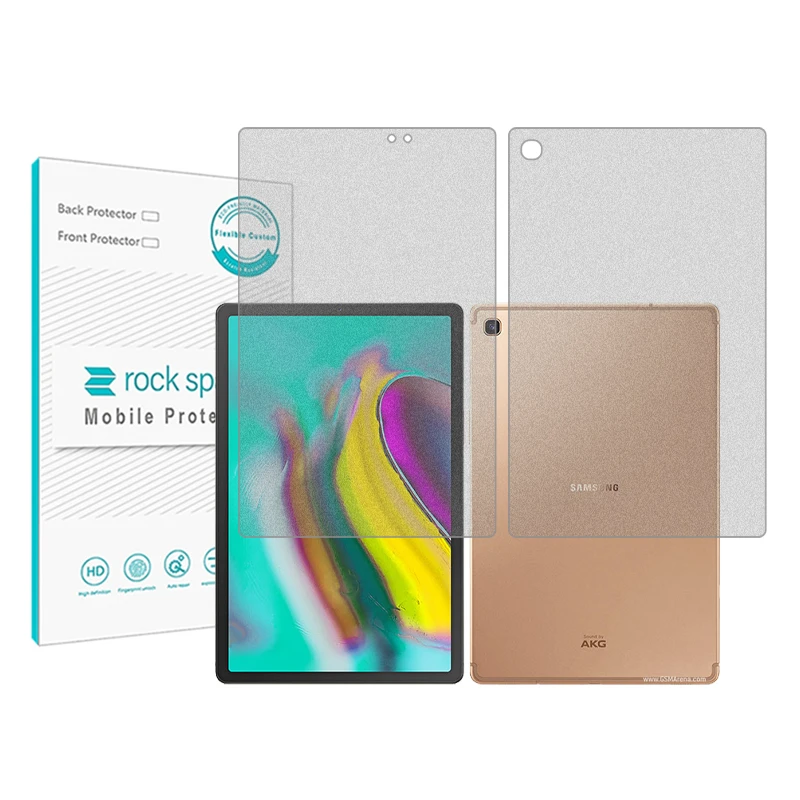 محافظ صفحه نمایش مات راک اسپیس مدل HyMTT مناسب برای تبلت سامسونگ Galaxy Tab S5e به همراه محافظ پشت تبلت