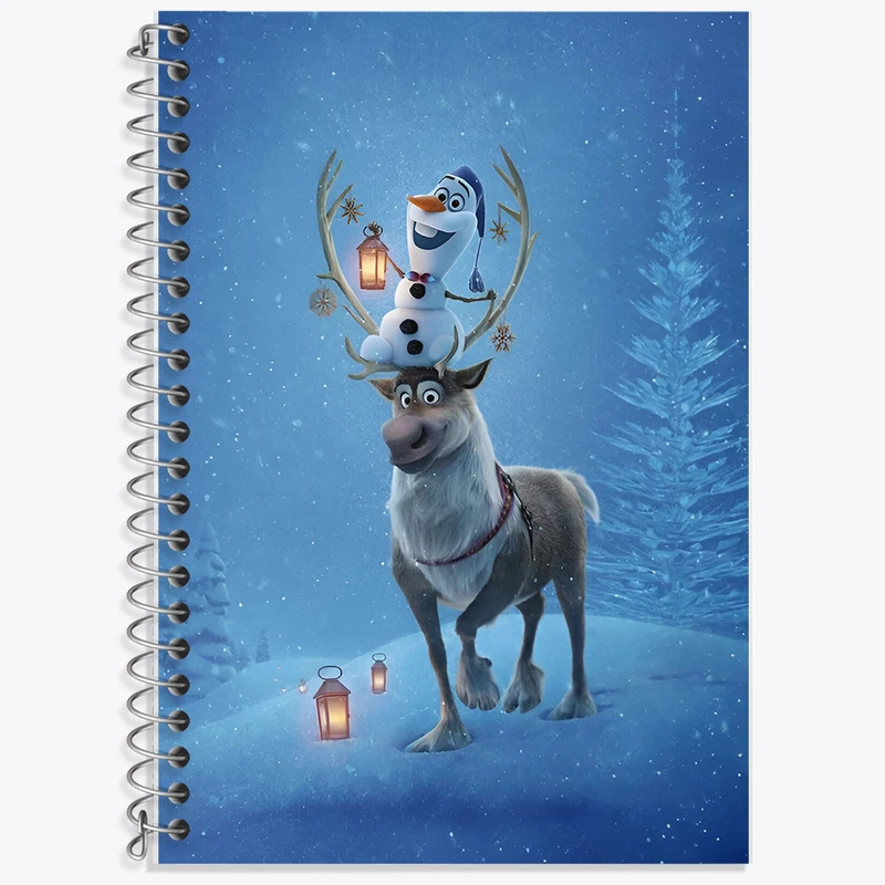 دفتر نت موسیقی 50 برگ خندالو طرح فروزن کد F8317