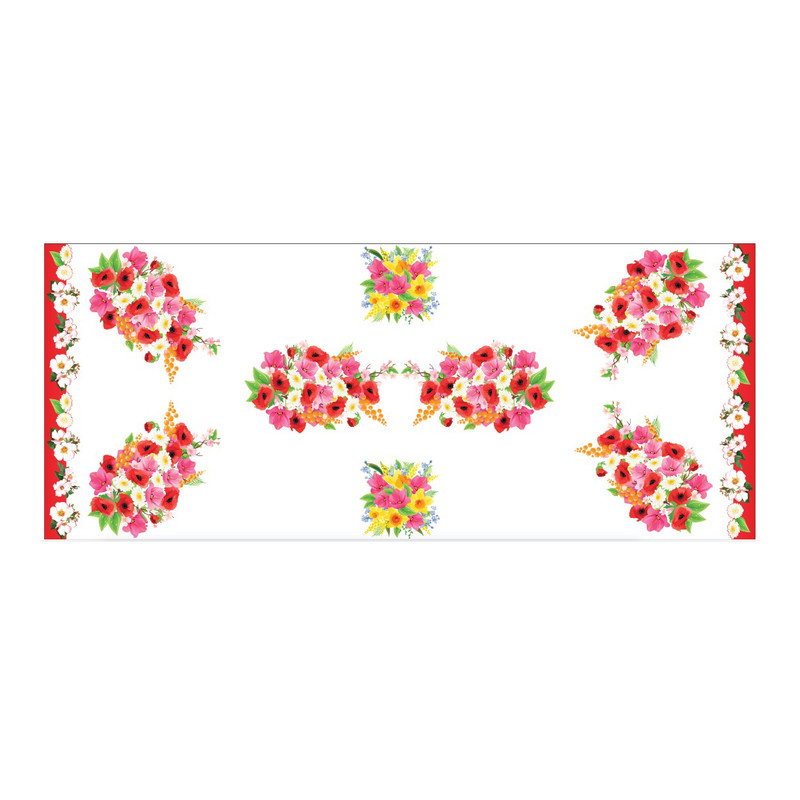 سفره یکبار مصرف کاورلوکس کد 100032 رول 25 متری