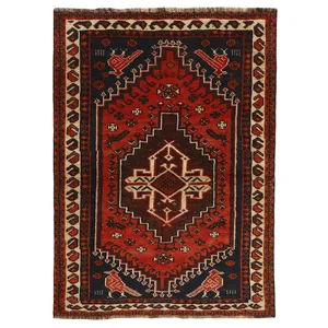 فرش دستبافت یک و نیم متری مدل شیراز کد 503752C