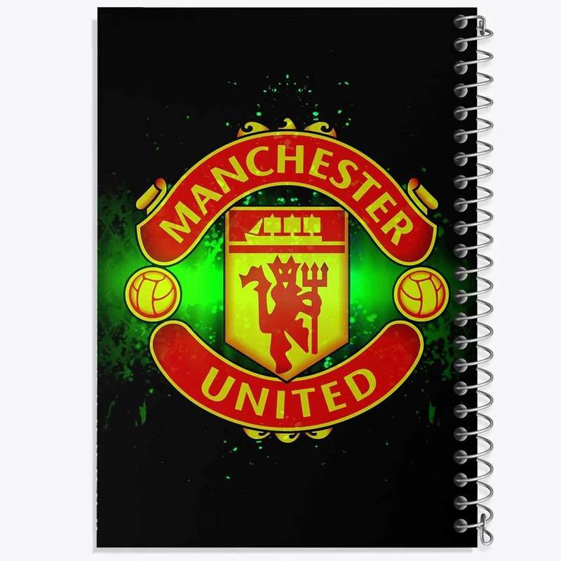 دفتر مشق 50 برگ خندالو مدل باشگاه منچستر یونایتد کد 26504