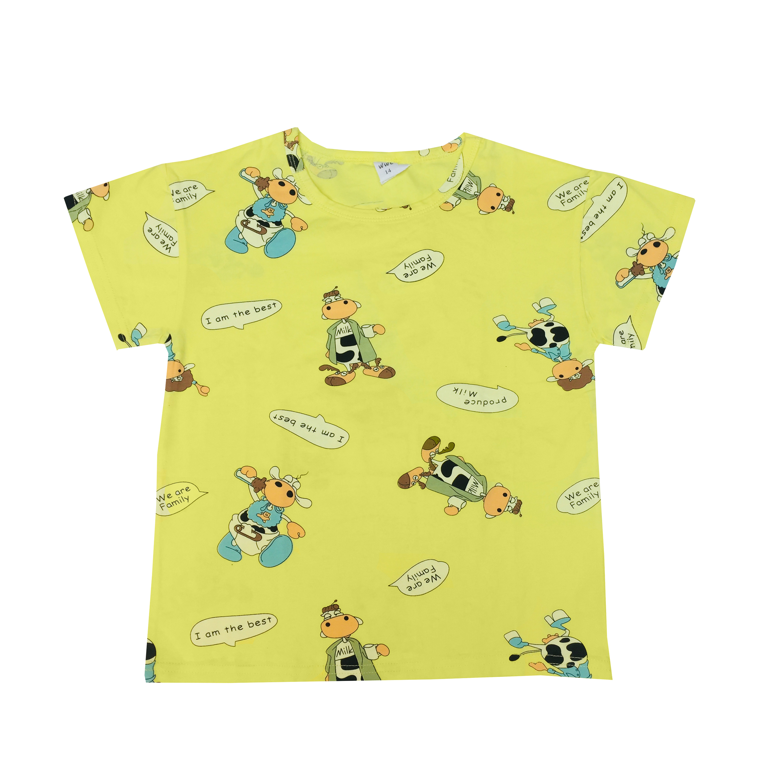 تی شرت دخترانه مدل Tgav4