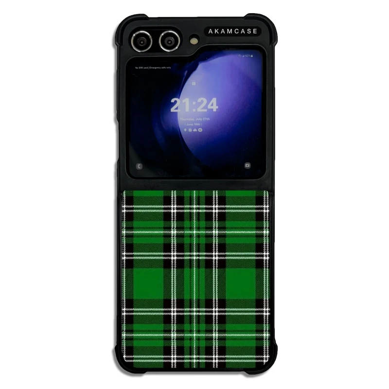 کاور آکام مدل AMC-WSGZFLIP5-WINTER FABRIC14 مناسب برای گوشی موبایل سامسونگ Galaxy Z Flip 5