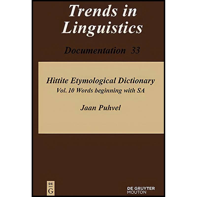 کتاب Words Beginning With Sa  اثر Jaan Puhvel انتشارات De Gruyter Mouton
