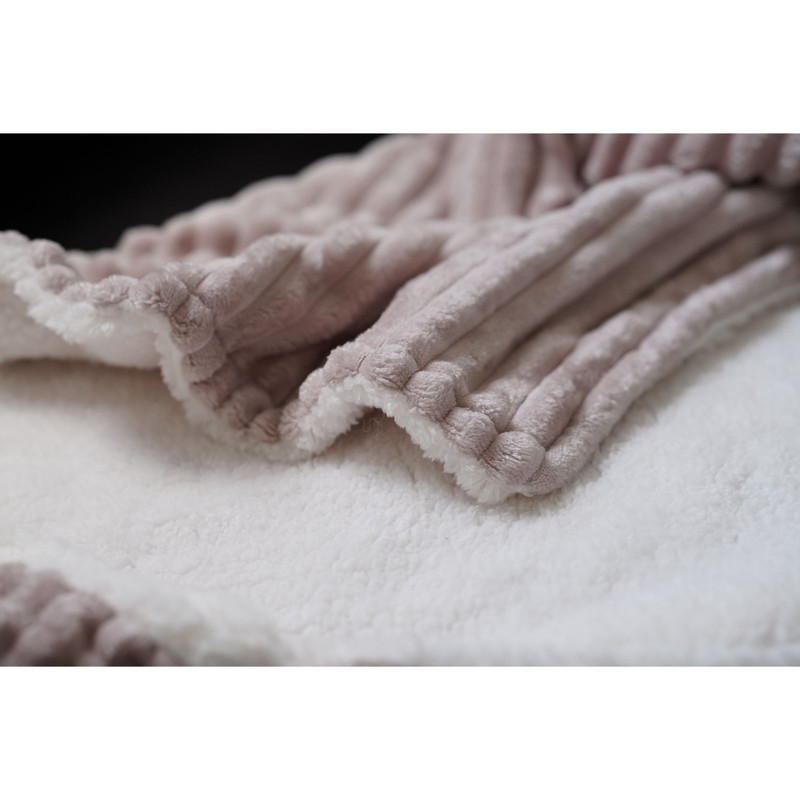 پتو نوزاد مدل راه راه درشت کد 003 سایز 80x80 سانتی متر