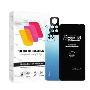 Shahr Glass SUPLNFUSH Screen Protector With Camera Lens Protector For Xiaomi Redmi Note 12 Pro 4G 