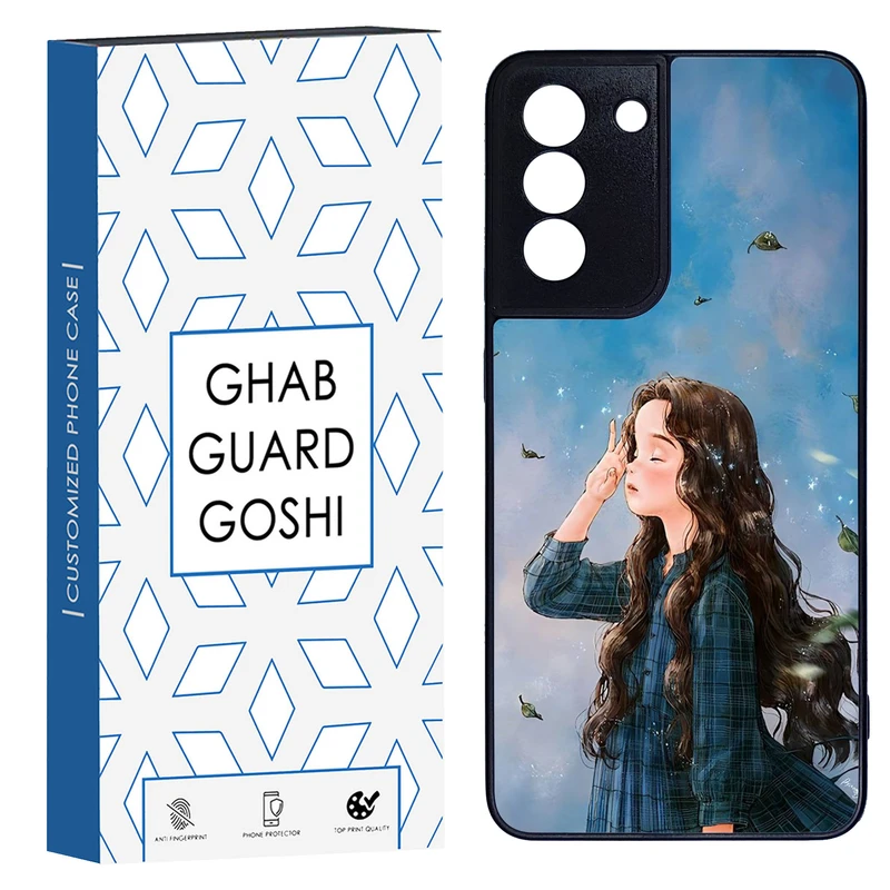 کاور قاب گارد گوشی طرح دخترانه کد TPU-037 مناسب برای گوشی موبایل سامسونگ Galaxy S21 fe
