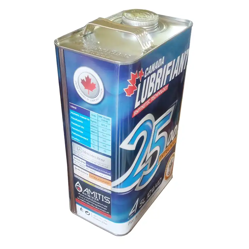 روغن موتور لوبریفنت کانادا مدل 25000 10W40SL حجم 4 لیتر