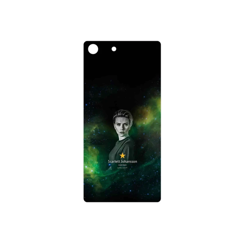 برچسب پوششی ماهوت مدل Scarlett Johansson مناسب برای گوشی موبایل سونی Xperia M5