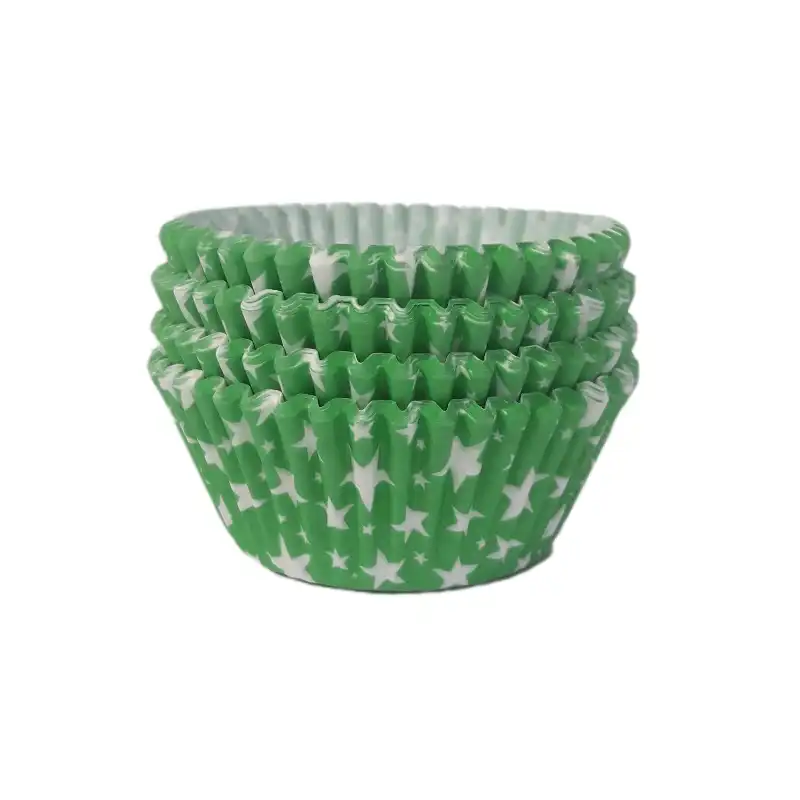 کپسول کاپ کیک مدل ستاره مجموعه 100عددی