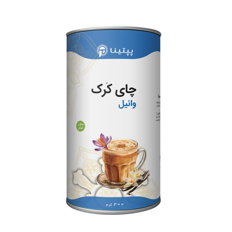 چای کرک وانیلی بدون شکر پپتینا - 200 گرم